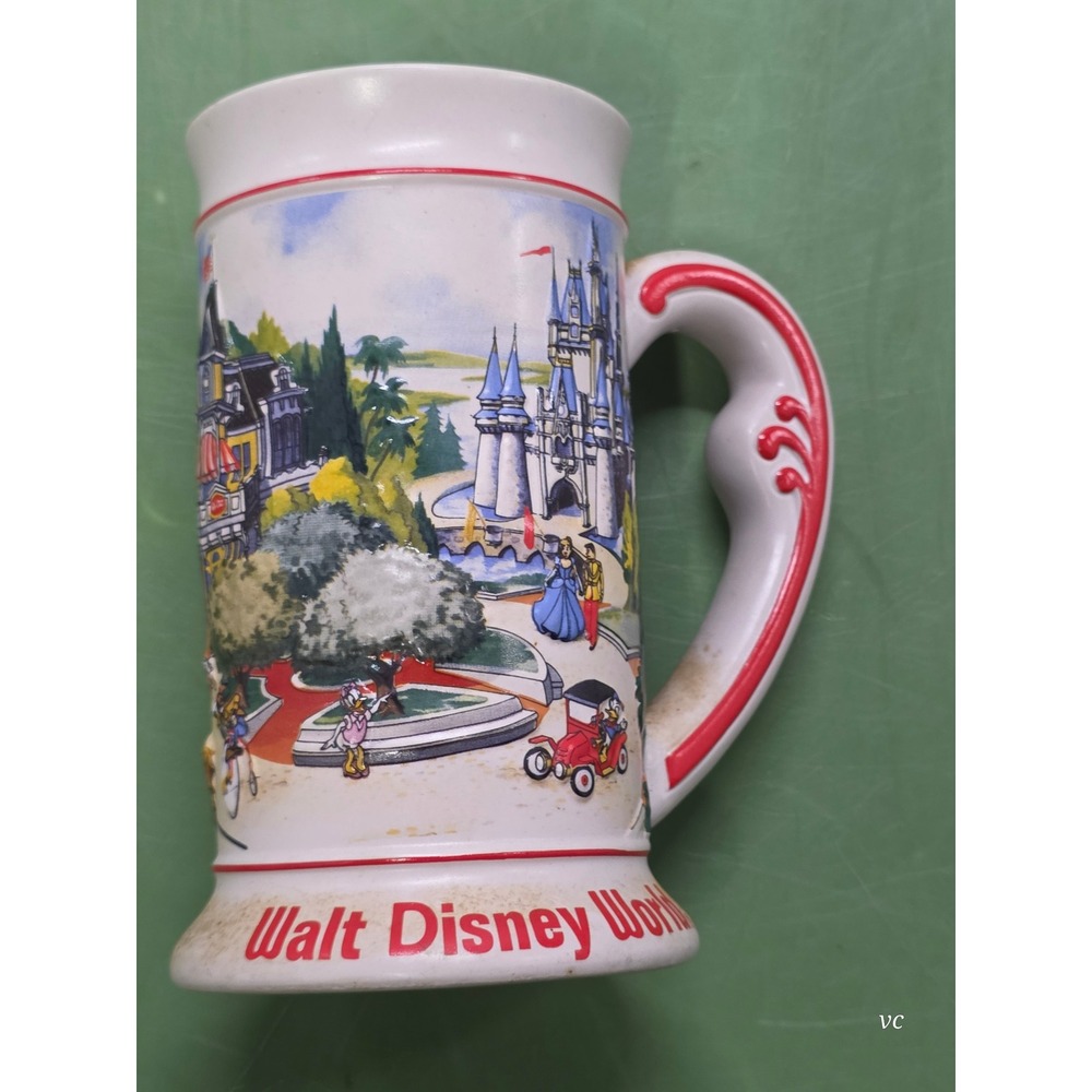 Vintage Walt Disney World Ceramarte Beer Stein Magic Kingdom Mickey Mouse Mug